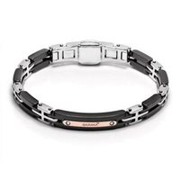 Bracciale Baraka Uomo in Ceramica Diamante BR221391ROCN210004 - BR221391ROCN210004